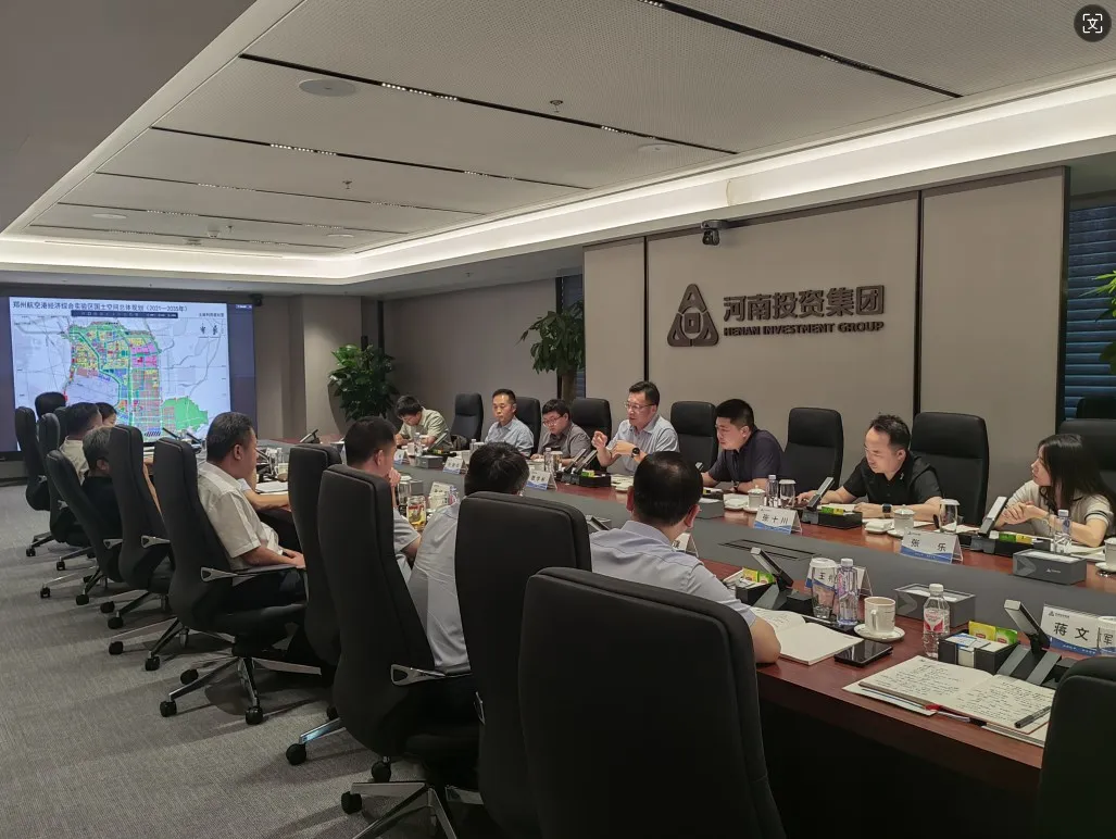助力航空港区“二次创业”——郑州航空港区党工委委员、管委会副主任魏学彬到访河南投资集团